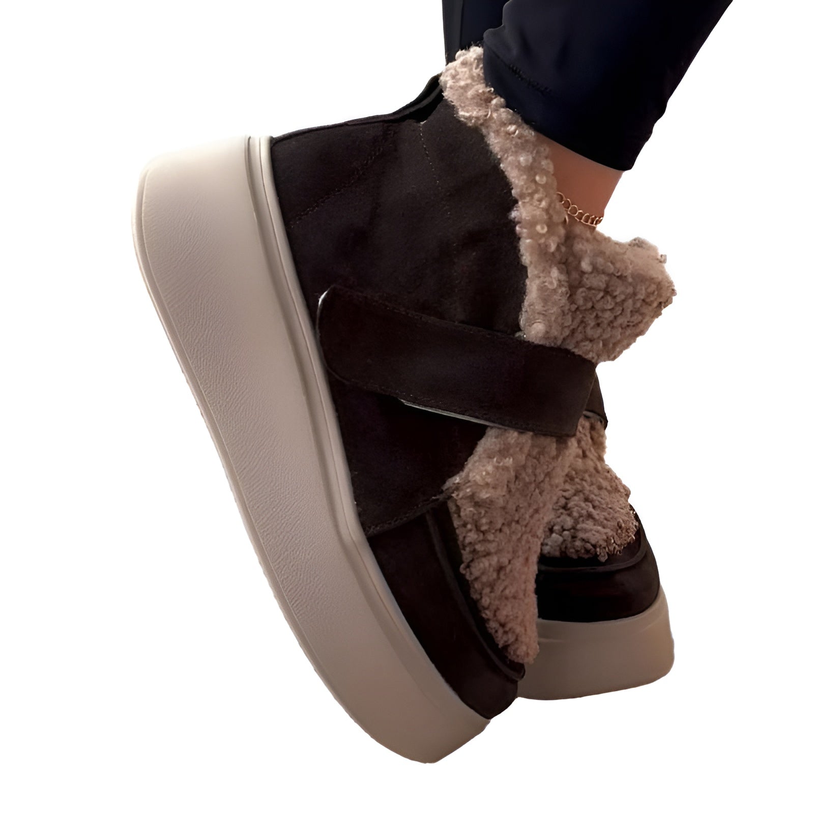 Elevated Warm And Style Comfy Fur Boots - My Beach Shoes