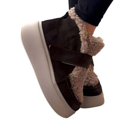 Elevated Warm And Style Comfy Fur Boots - My Beach Shoes
