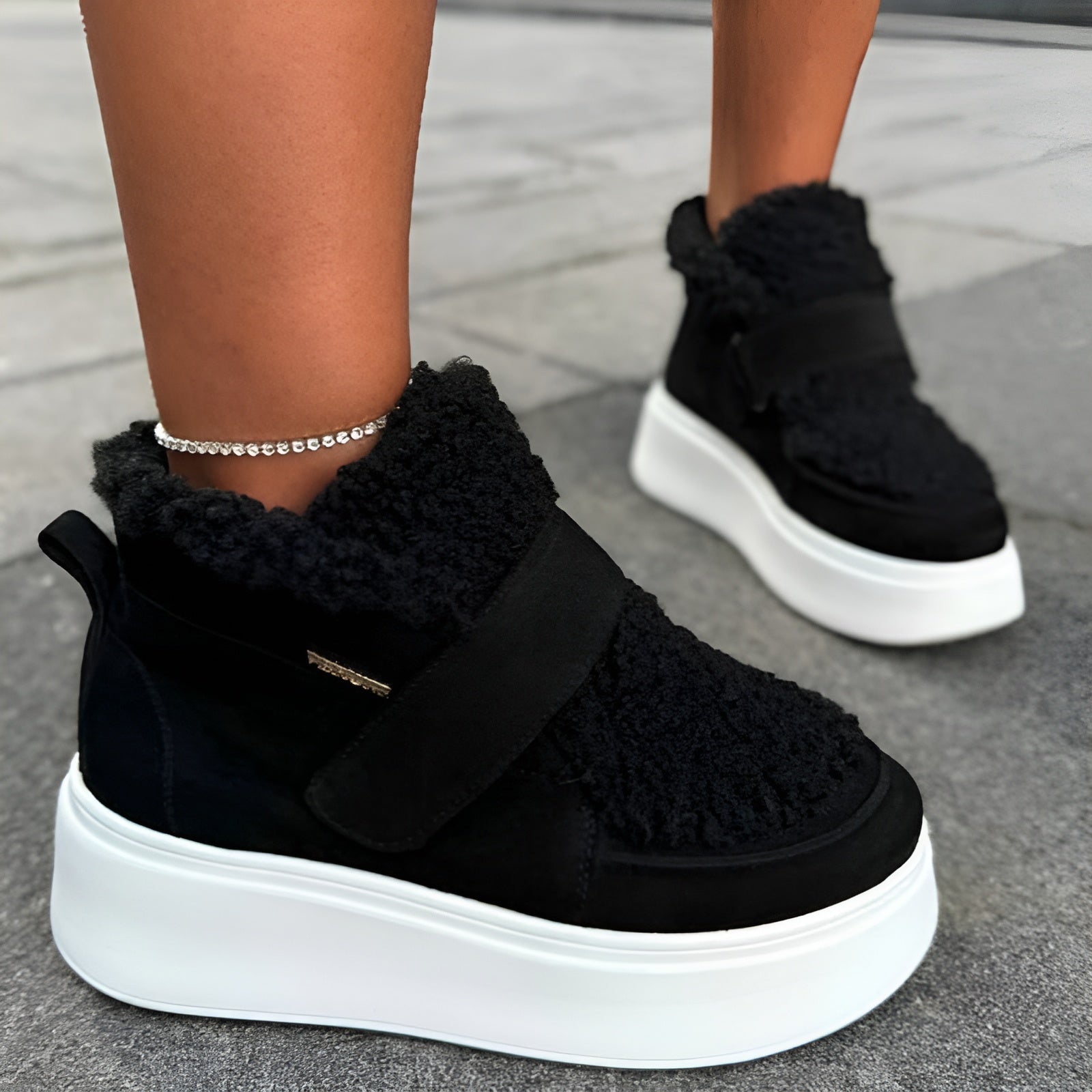 Elevated Warm And Style Comfy Fur Boots - My Beach Shoes