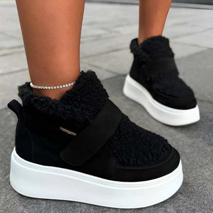 Elevated Warm And Style Comfy Fur Boots - My Beach Shoes