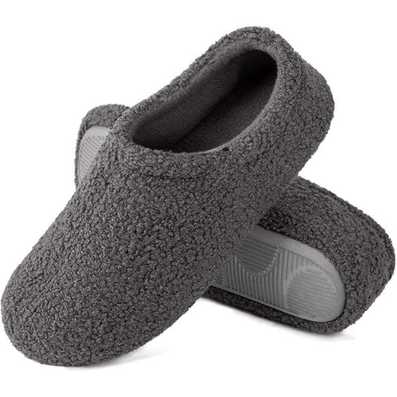 Fuzzy Fur Memory Foam Loafers - My Beach Shoes