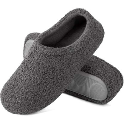 Fuzzy Fur Memory Foam Loafers - My Beach Shoes