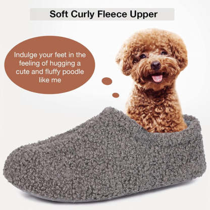 Fuzzy Fur Memory Foam Loafers - My Beach Shoes