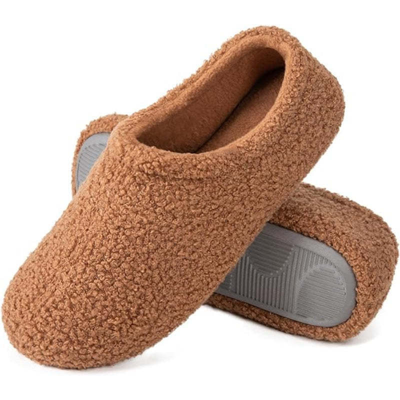 Fuzzy Fur Memory Foam Loafers - My Beach Shoes