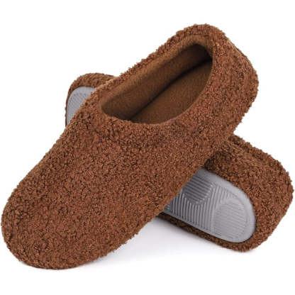 Fuzzy Fur Memory Foam Loafers - My Beach Shoes