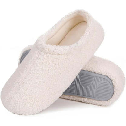 Fuzzy Fur Memory Foam Loafers - My Beach Shoes