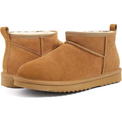 Fuzzy Plush Winter Mini Boots - My Beach Shoes