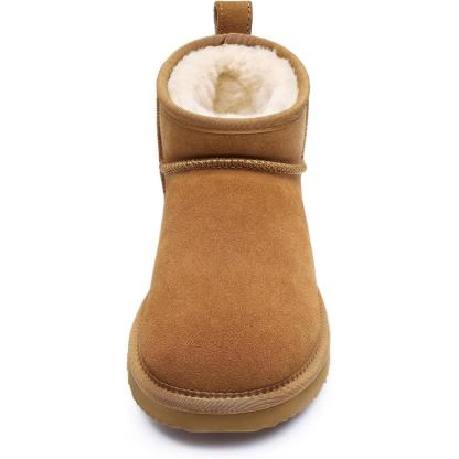 Fuzzy Plush Winter Mini Boots - My Beach Shoes