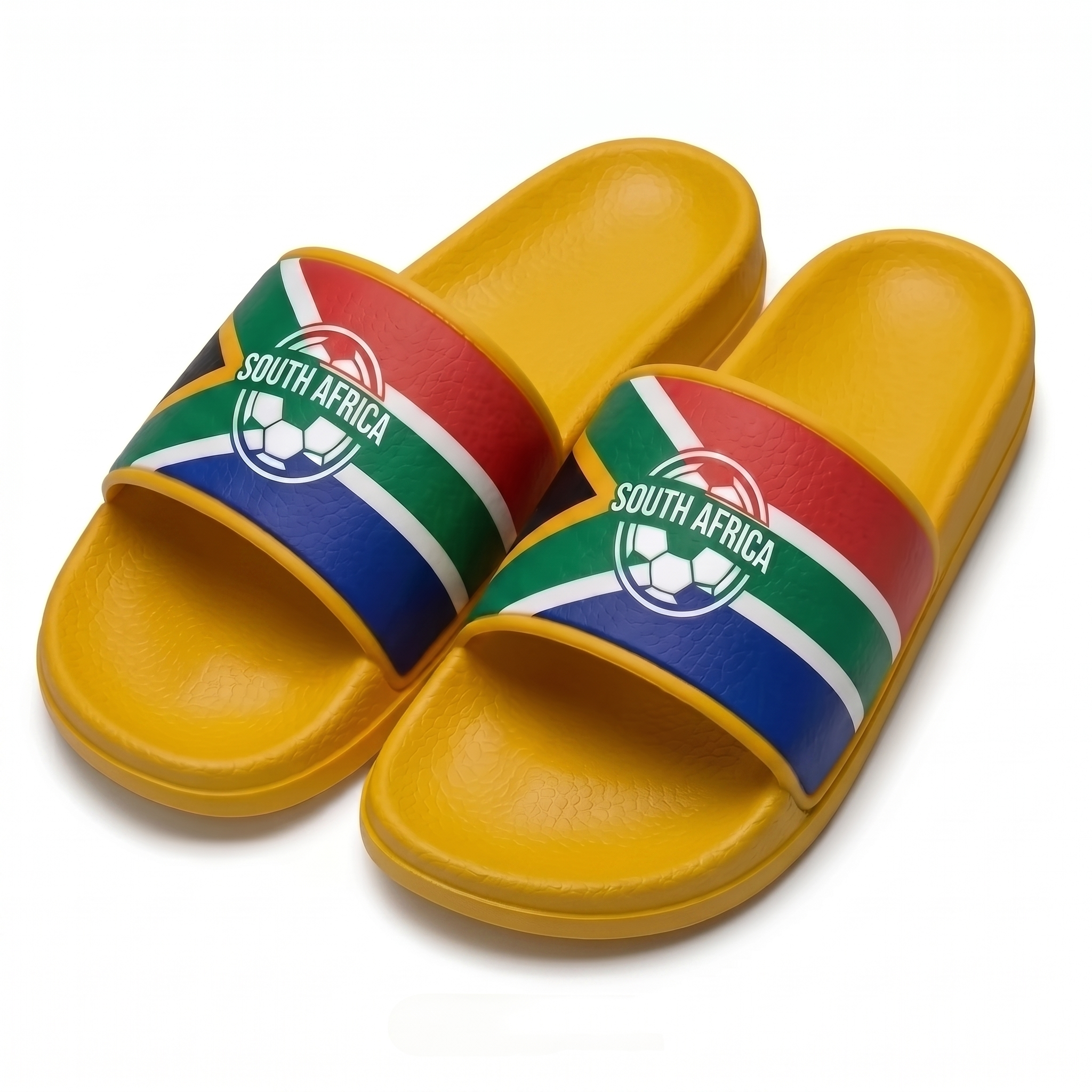 World Cup 2026 South Africa Football Fan Printed Slippers