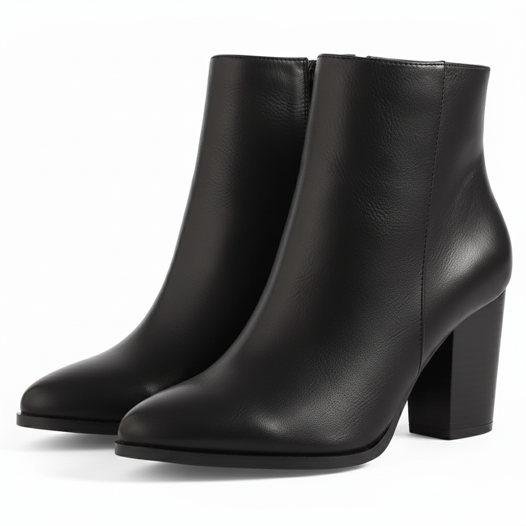 Chunky High Block Boots