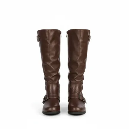 Fashion Leather Boots For Women