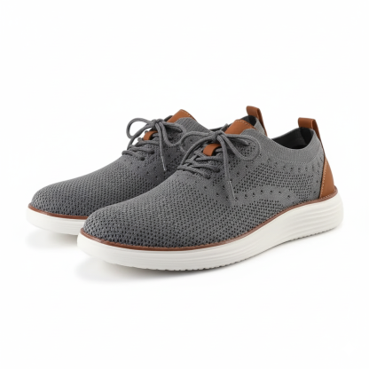 Knit Lace Up Sneakers