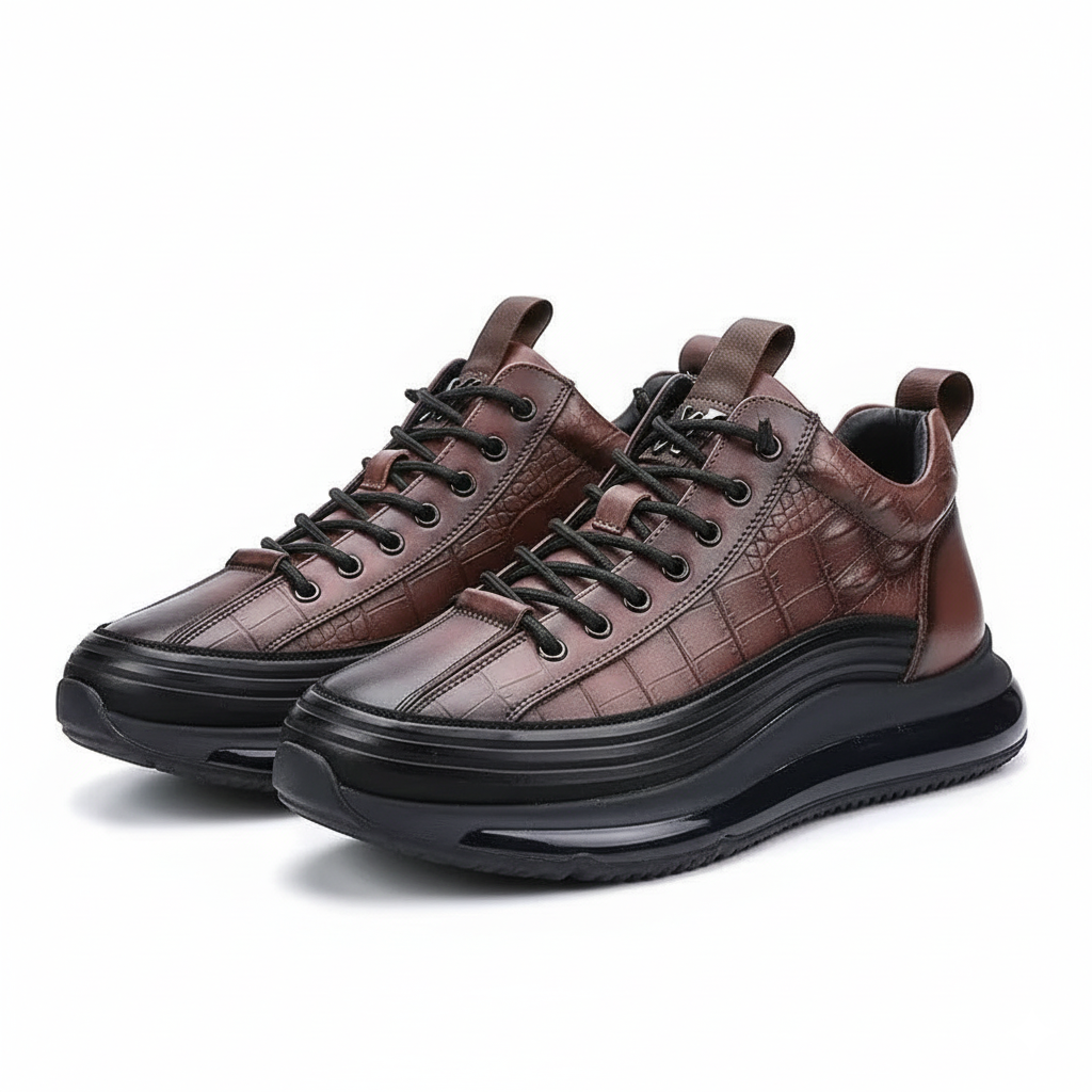 Rugged Sneakers Textured Design