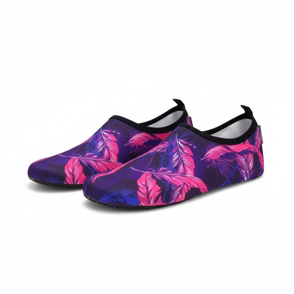 Active Wear Water Shoes With Quick Dry Slip On Design