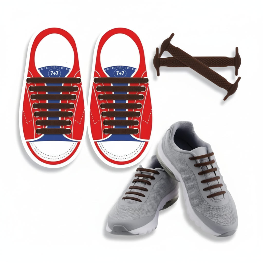 No Tie Shoe Laces For Kids And Adults