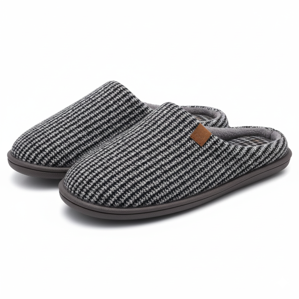 Cozy Memory Foam Scuff Slippers Slip