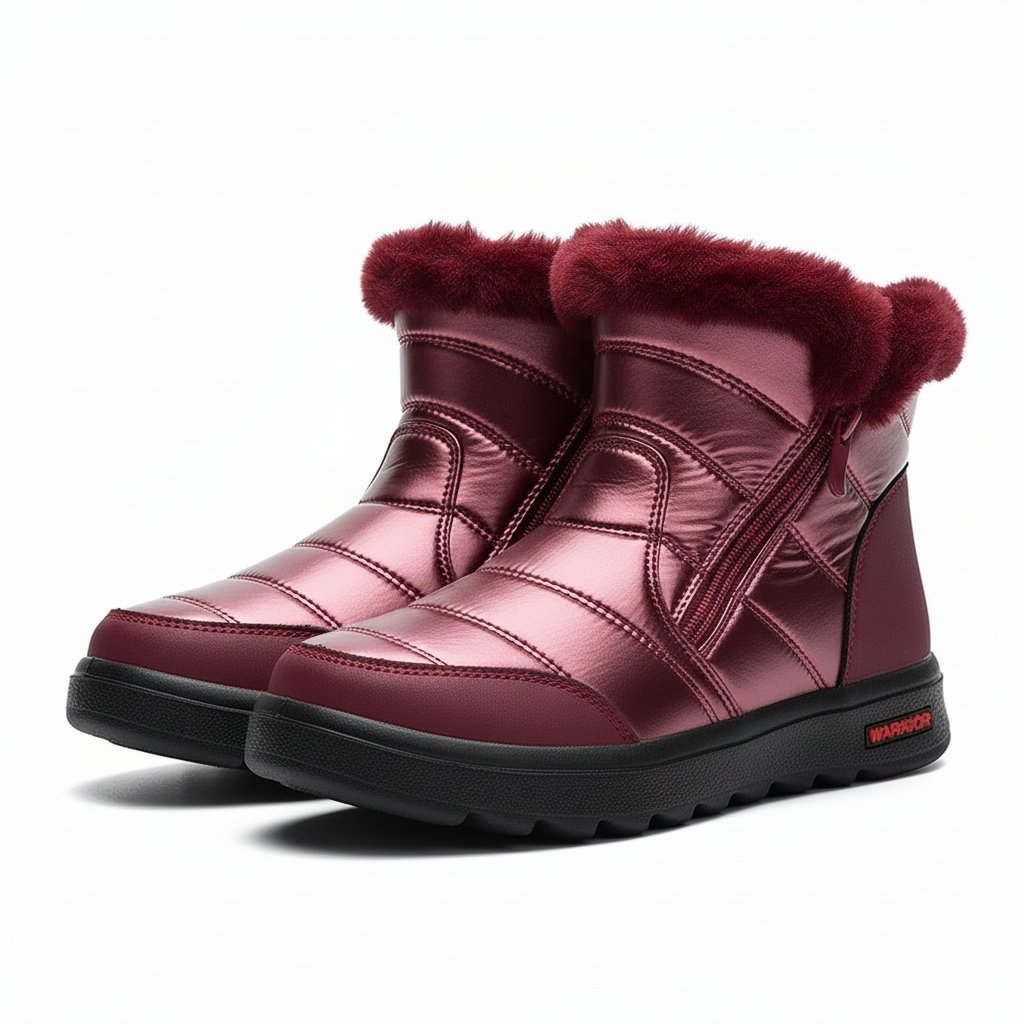 Fashionable Short Plush Cotton Shoes