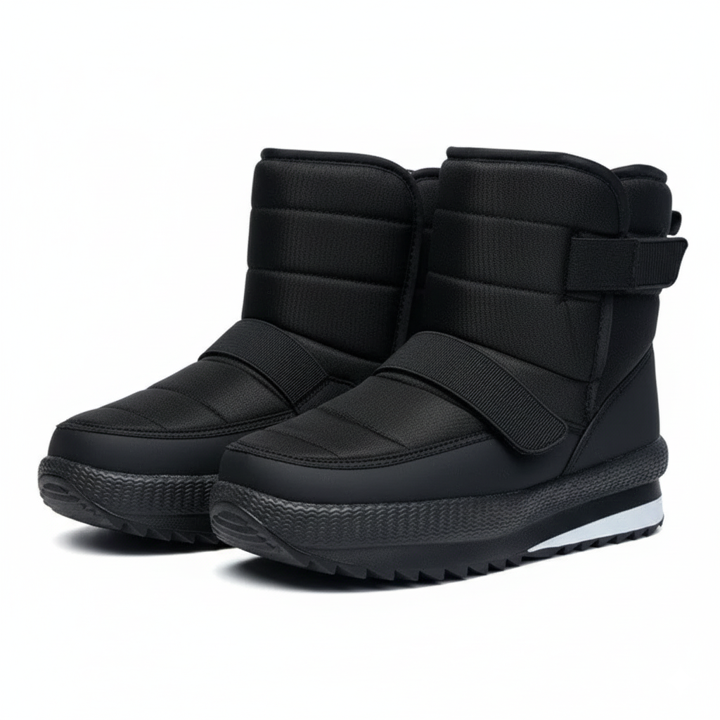 Warm Plush Cold Proof Cotton Shoes For Men