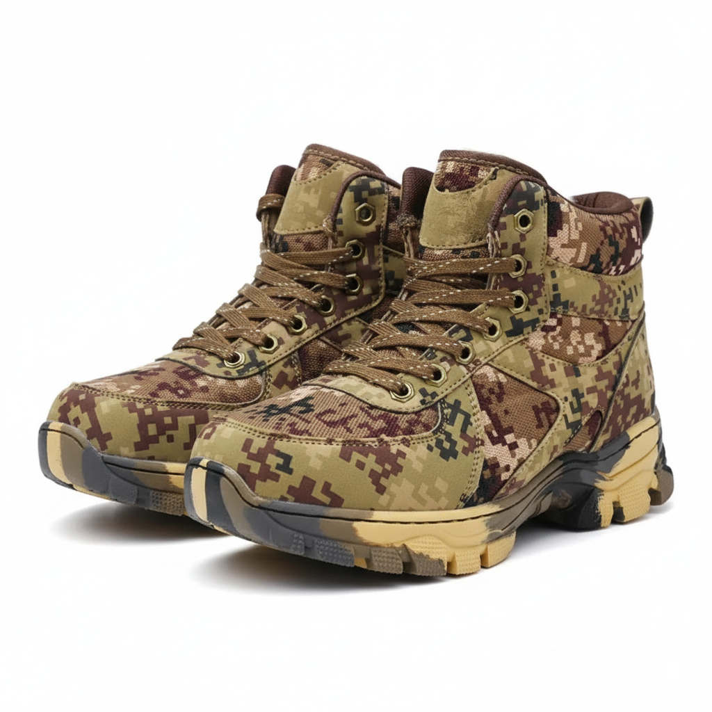 Winter Thickened Rubber Pure Wool Snow Boots