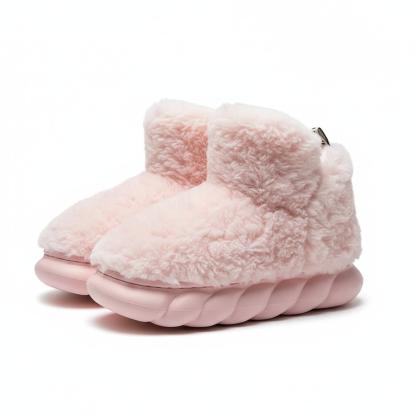 Thick Bottom Fluffy Warm Shoes