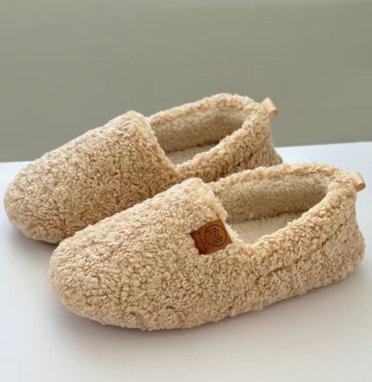 Solid Colored Comfy Plush Style Slippers-My Beach Shoes