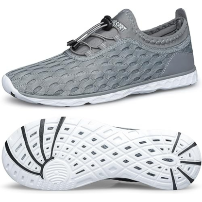 Quick Dry Aqua Shoes With Slip Resistant Textured Outsole - My Beach Shoes