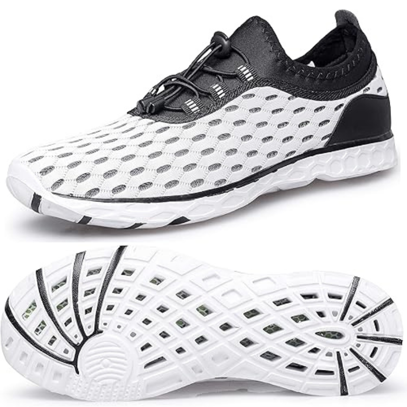 Quick Dry Aqua Shoes With Slip Resistant Textured Outsole - My Beach Shoes