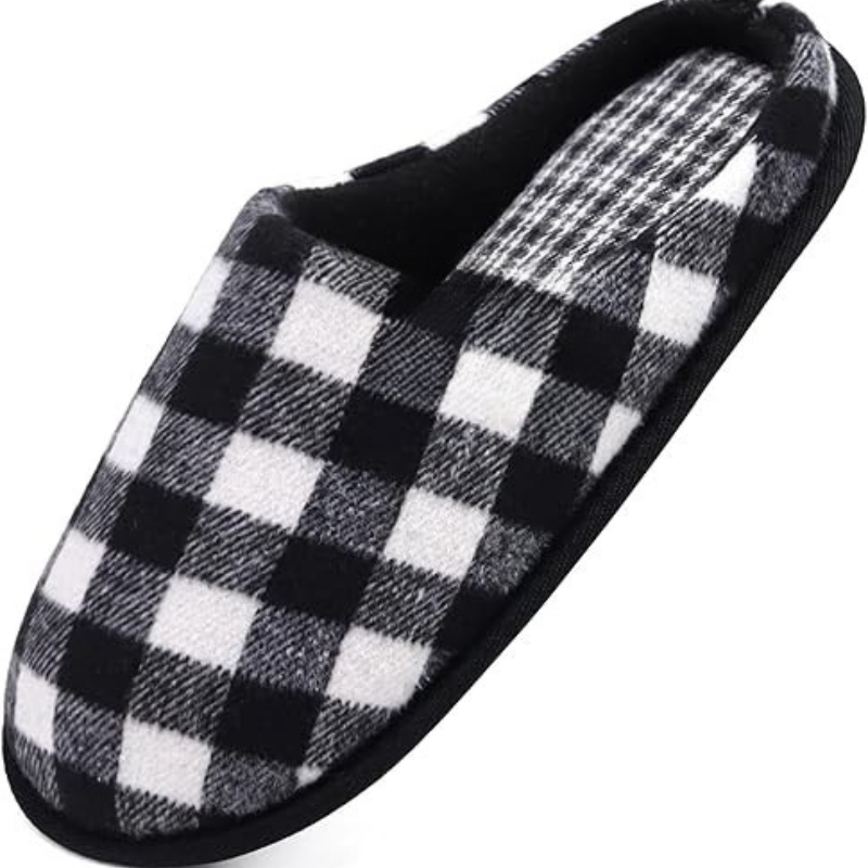 Memory Foam Scuff Slippers With Cushioned Footbed-My Beach Shoes