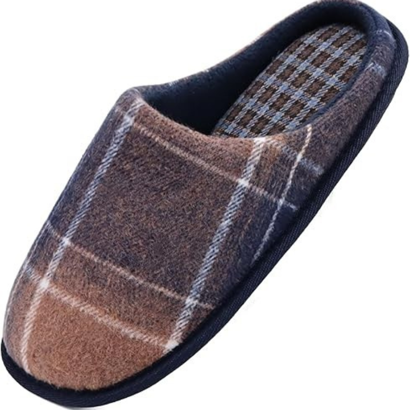 Memory Foam Scuff Slippers With Cushioned Footbed-My Beach Shoes