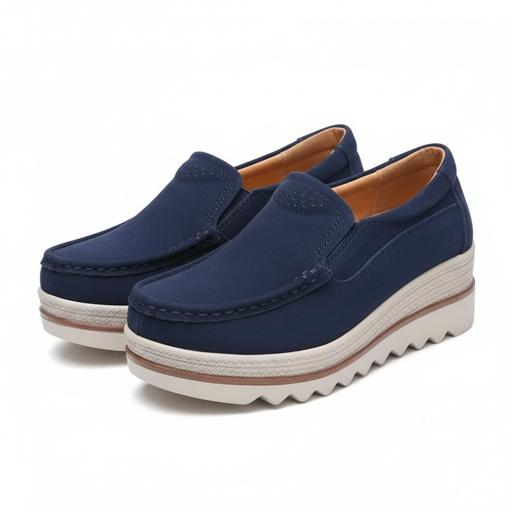 Comfy Slip-On Platform Shoes For Women