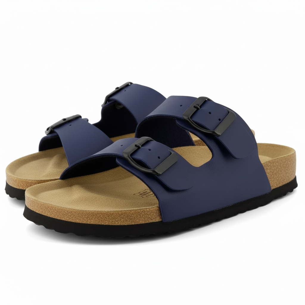 Adjustable Cork Footbed Sandals