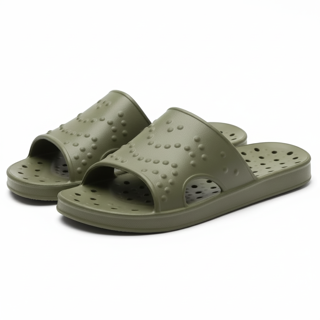 Shower Shoes For Women And Men With Arch Support Quick Drying Pool Slides Lightweight Beach Sandals With Drain Holes
