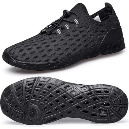 Quick Dry Mesh Shoes With Slip Resistant Textured Outsole - My Beach Shoes