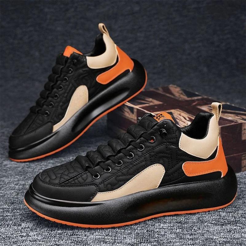 Quilted Lace Up Sneakers-My Beach Shoes