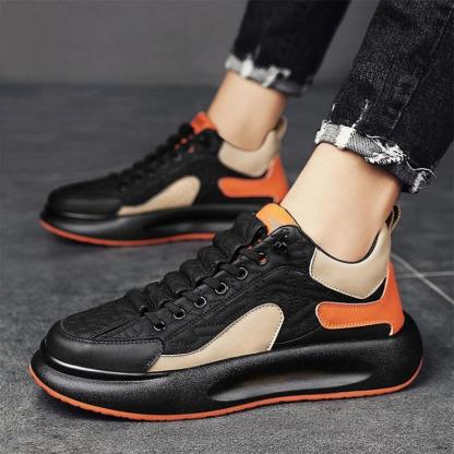 Quilted Lace Up Athletic Sneakers - My Beach Shoes