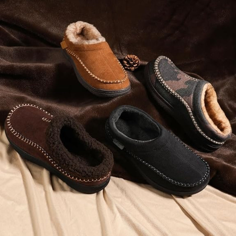 Slip On Moccasin Slippers For Indoor and Outdoor Wear - My Beach Shoes