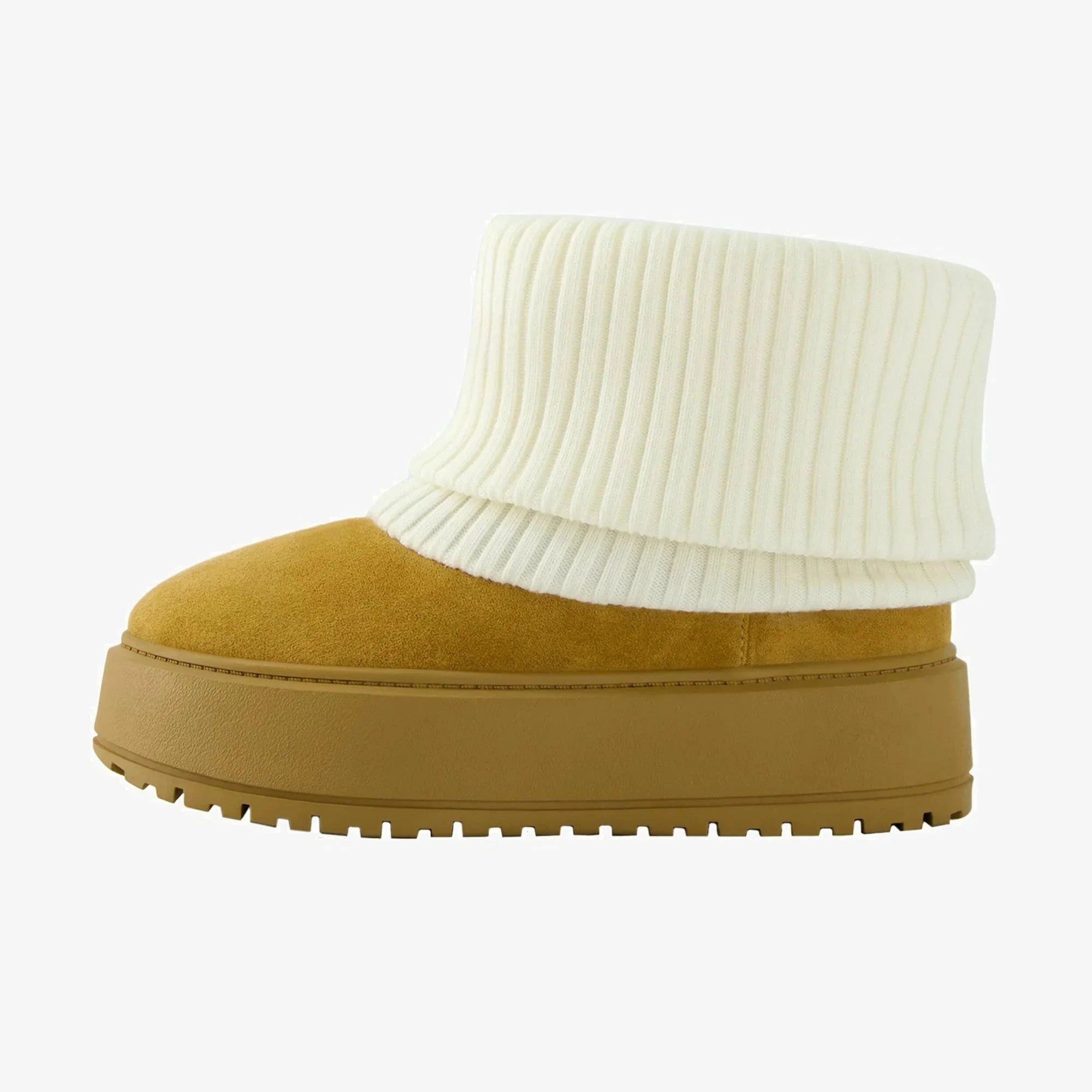 Stylish And Comfy Snow Boots With Faux Fur Lining-My Beach Shoes