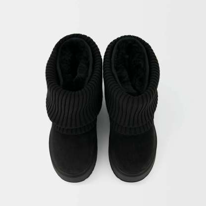 Stylish And Comfy Snow Boots With Faux Fur Lining - My Beach Shoes