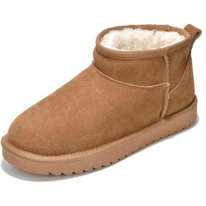 Cushioned Suede Platform Boots - My Beach Shoes