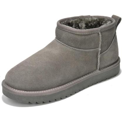 Cushioned Suede Platform Boots - My Beach Shoes