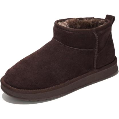 Cushioned Suede Platform Boots - My Beach Shoes