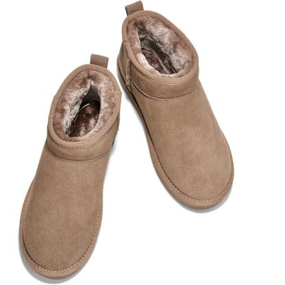 Cushioned Suede Platform Boots - My Beach Shoes