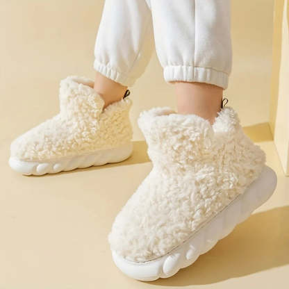 Thick Bottom Fluffy Warm Shoes-My Beach Shoes