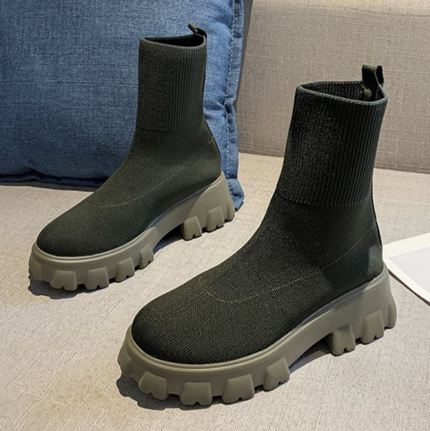 Winter Thick-soled Casual Short Boots - My Beach Shoes