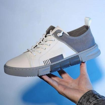 Quilted Lace Up Athletic Sneakers - My Beach Shoes