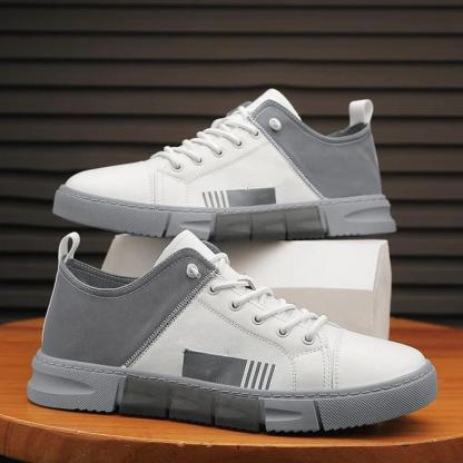Quilted Lace Up Athletic Sneakers - My Beach Shoes