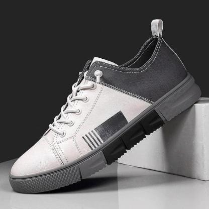 Quilted Lace Up Athletic Sneakers - My Beach Shoes