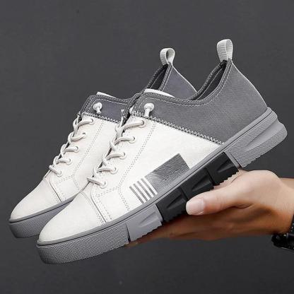 Quilted Lace Up Athletic Sneakers - My Beach Shoes