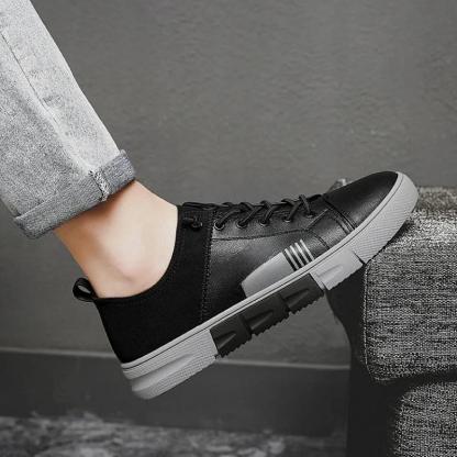 Quilted Lace Up Athletic Sneakers - My Beach Shoes