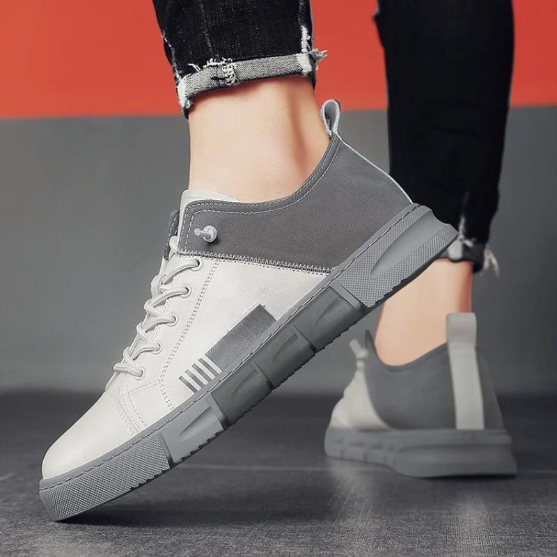 Quilted Lace Up Athletic Sneakers - My Beach Shoes